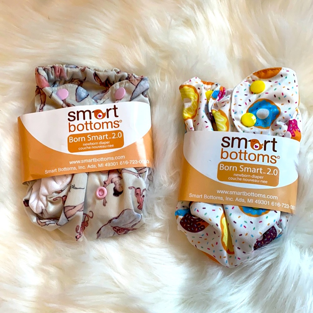Brand new smart bottoms reusable diapers
